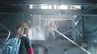 The Last Of US Remake ( Killing big zombie )