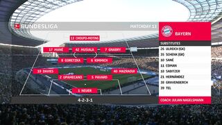 Bundesliga | 05/11/2022 | Hertha BSC - Bayern Munich  2:3