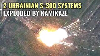 Russian kamikaze drone struck Ukrainian S-300 system in Zaporozhye