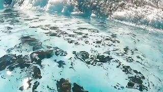 Необычно чистая вода