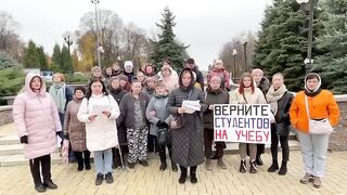 Матері мобілізованих студентів із т. з. "ДНР" звертаються до Пукіна
