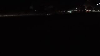 Suasana pantura malam hari