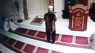 someone fell from the roof