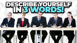 DESCRIBE YOURSELF in 3 WORDS! (A Brilliant Answer to this INTERVIEW QUESTION!)