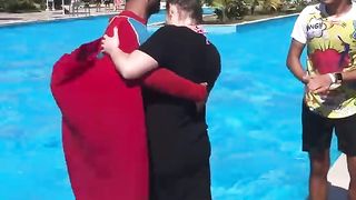 Superman Takes Lady For A Water Ride || ViralHog