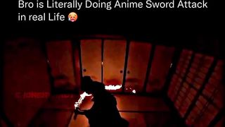 bro become Tanjiro in real life