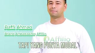 Ayo kita gabung di aplikasi affilio. Bersama sultan andara