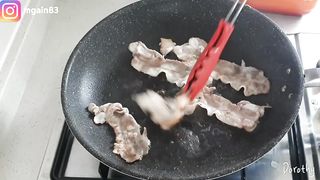 Asian hot3 girl MUKBANG food eating