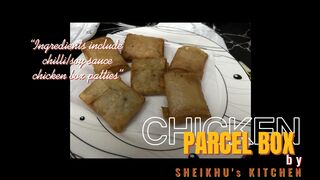Crispy Chicken Box Patties | How To Make Chicken Parcel Box |Easy & Quick Snack by Sheikhu's Kitchen