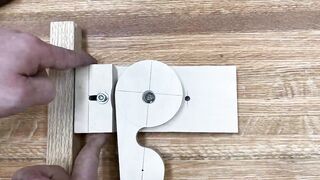 Perfect combination for wood cutting  rail lock clamp