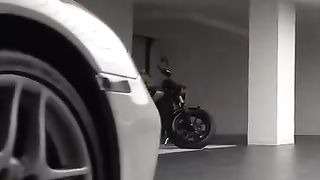 A Home Garage Fit For Batman.