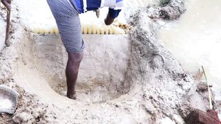Pathakattai Fish Catching | Cooking | Fishing in Village using traditional fish catching technology