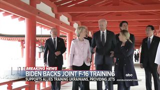 Ukraine to get F-16 training: Biden