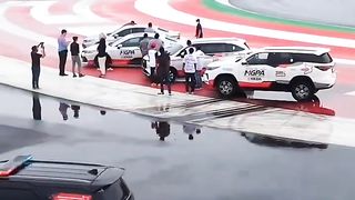 SIRKUIT Mandalikabmulai sibuk persiapan menyambut WSBK MotoGP