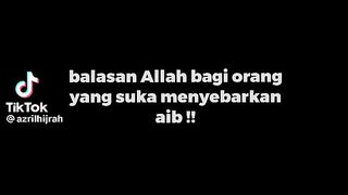 JANGAN MENYEBARKAN AIB ORANG LAIN