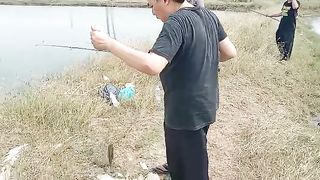 Mancing dengan Alat sederhan tpi nyata