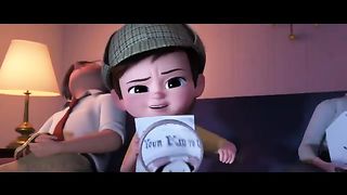 Boss Baby Funny Scene Hindi | Memoriable Moment (7/12)| Movie Clips In Hindi
