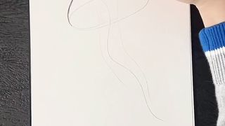 Octopus drawing