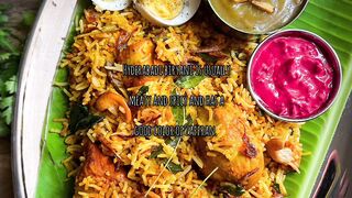 Difference between Lucknowi and Hyderabadi Biryani