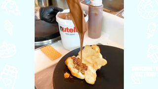 Satisfying videos Nutella