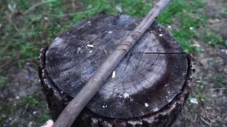 Sharp Ax Sharpening Method in 5 Minutes!.