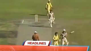 Breaking news from the cricket history