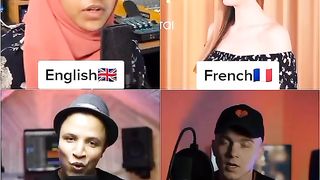 Chanson traduit en 4 langues