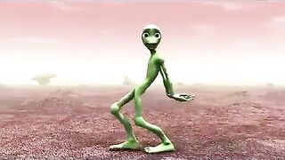 Most Famous and Very funny Alien's Dance on Dame Tu Cosita Song...