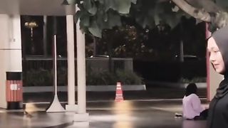 Bunda marah, bapak takut disuruh tidur diluar????