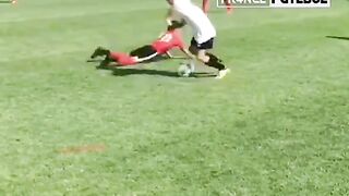 there is a serious lack of respect in football laughing !