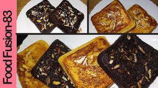 Three Types of Snacks !! Choco Milk/Creeem Toast !! Cheese Creem/Milk Toast