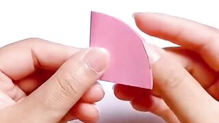 make simple crafts from paper in the form of umbrellas