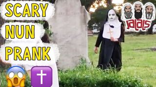 JALALS SCARY NUN PRANK COMPLIATION 2