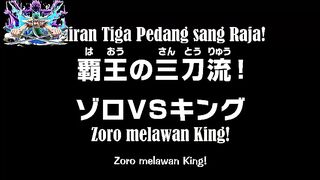 ONE PIECE EPISODE 1062 FULL SUBTITLE INDONESIA  ZORO VS KING