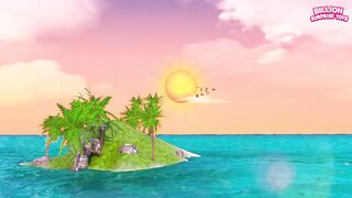 Learning about boats at the beach! Family playtime cartoon music for kids