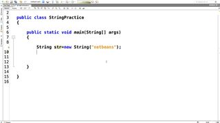 Practising String Methods in java #1