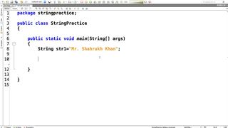 Practising String Method in java #2