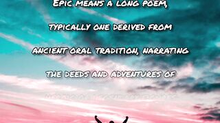 Difference between Epic and Legend
