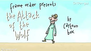 The attack of the wolf