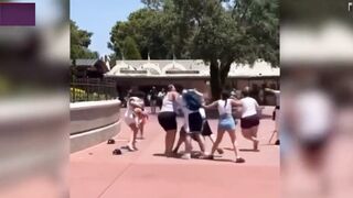 Brutal Brawl at Disney World FAMILY QUARREL ESCALATES COMPLETELY