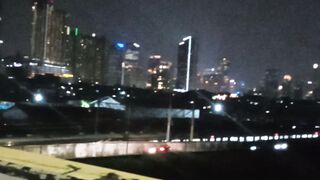 Night day in jakarta