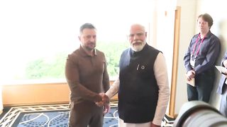 PM Modi’s bilateral meeting with President Volodymyr Zelenskyy of Ukraine in Japan