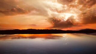A Captivating Dance of Sun and Clouds"