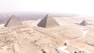 Wingsuit Flying Super Close To The Pyramids Of Giza