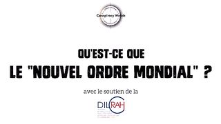 Que est-ce que le nouvel ordre mondial