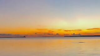 Sunset on kei island,indonesia