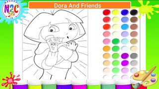 The moment when Dora is going to travel with her favorite bag