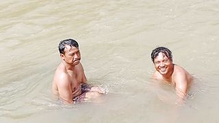 river swimming