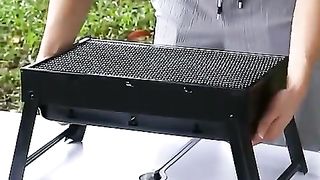 Portable barbecue grill