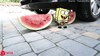 SPONGEBOB AND LAMP COLORS VS CAR